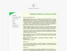 Tablet Screenshot of luhacovice-penzion.com